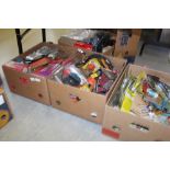 3 boxes of various auto spares, tools etc