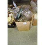 Box of glassware