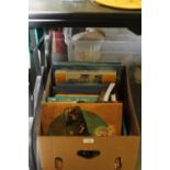 Box of books, transport and lake district