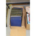 Box of Books including Progressive Catering & Virtues Household Physician