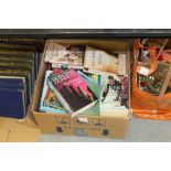 Boxed of mixed literature related books