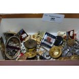 Box of Badges & Buttons