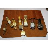 Quantity of various watches
