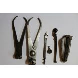 Military Pocket Knife, Bullet Moulds etc