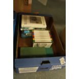 Box of miscellaneous Wainwright books including a set of pictorial guides