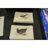 60 x Hand-coloured Engravings c1860 of Morris' Birds