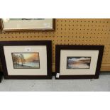 2 Beverley Mair Watercolours - Local Scenes