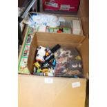 Box of Various Children's Toys