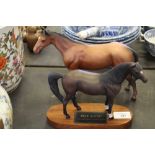 Beswick 'Arab Xayal' (af) and Matte Chestnut Horse