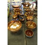 10 pieces of Lustre Ware