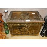 Brass Slipper Box