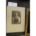 Early portrait photo of a Lancashire wrestler - C. Wynspeare Herbert