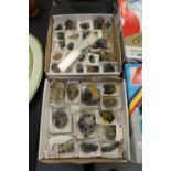 2 Boxes of Mineral Samples