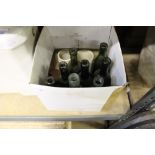 Box of Old Bottles
