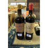 Two 75cl bottles of vintage wine: Chateau Leoville Poyferre St Julien 1923 (Chateau bottled) and