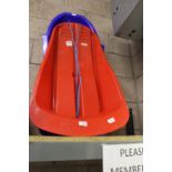 2 Plastic Sledges