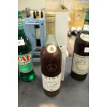 1960's/70's 24 fl. ozs/68cl bottle of Hine Old Vintage Grande Champagne Cognac, 70 degrees proof,