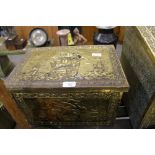 Brass Slipper Box