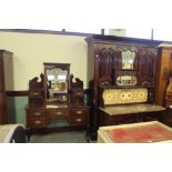 Victorian Mahogany Bedroom Suite