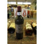 75cl bottle of Chateau Hortevie St Julien 1955, retailed by International Exhibition Wine Society