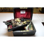 Jewellery Box, Sweetheart Brooches etc