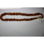 Amber necklace