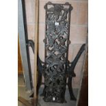 Cast Iron Bench Ends & Back