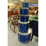 Blue Drum Set