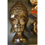 Carved Thai Buddha Head