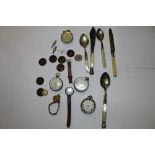 Pocket Watches, Cutlery etc