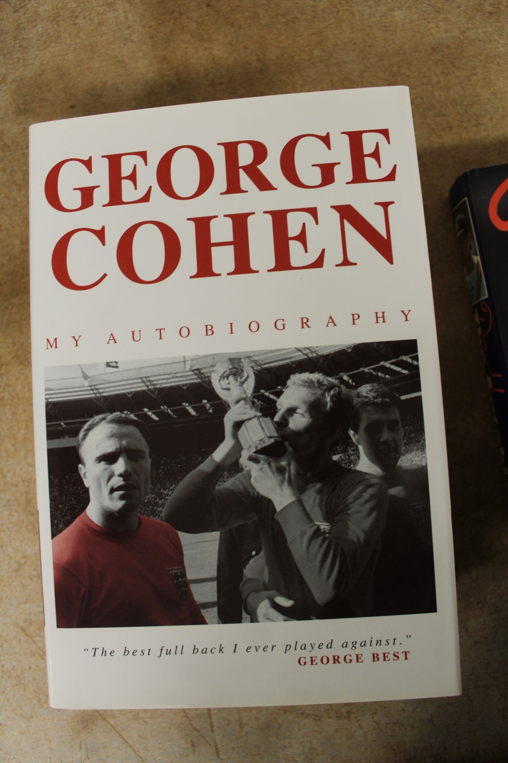 Five Football autobiographies, includingg Geoff Hurst and Peter Shilton, all signed first editions - Image 7 of 10