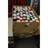 Two boxes of car colour match spray paints