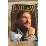 Two signed first edition Ian Botham volumes: My Autobiography and My Illustrated Life, both