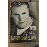 Barlow [Gary] - My Take, signed first edition, 2006, hardback with dustwrapper