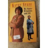 Staff [Kathy] - My Story, signed first edition, 1997, hardback with dustwrapper