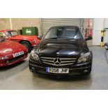 2008 Mercedes Benz CLC 200 CDI, Reg. BD58 JHF, black, 61k miles, good condition, V5 present, MOT