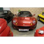 1999 Lotus Elise S1, Reg. T243 LLK, 48k miles, red, convertible, slight wear, non original seats, V5