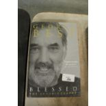 Best [George] - Blessed, signed first edition, 2001, hardback with dustwrapper