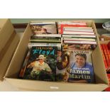 Box of 25 signed first edition cookery books, including Floyd [Keith] - Far Flung Floyd