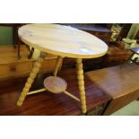 Victorian Pine Cricket Table