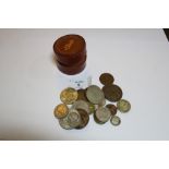 Stud box of Coinage including Shield Back Token
