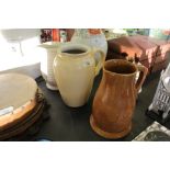 3 Rustic Jugs including Lovatts