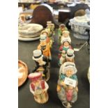 Group of 11 Wood and Sons 'The Charles Dickens Toby Jug Collection' Toby Jugs