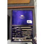 Harling cased drawing set