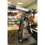 A Meade Auto Star Telescope on Tri-Pod Stand Super PL0SSI & Extra Lenses