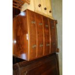 Bow 4 Drawer Chest with Back