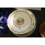 Selection of Commemorative mugs and plates by Wedgwood, Royal Doulton etc