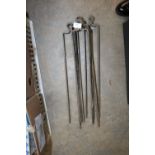 4 large gate hinges