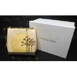 Emily Jo Gibbs Silk Painted Evening Bag, in original box as new