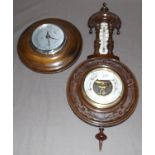 Two Aneroid Barometers